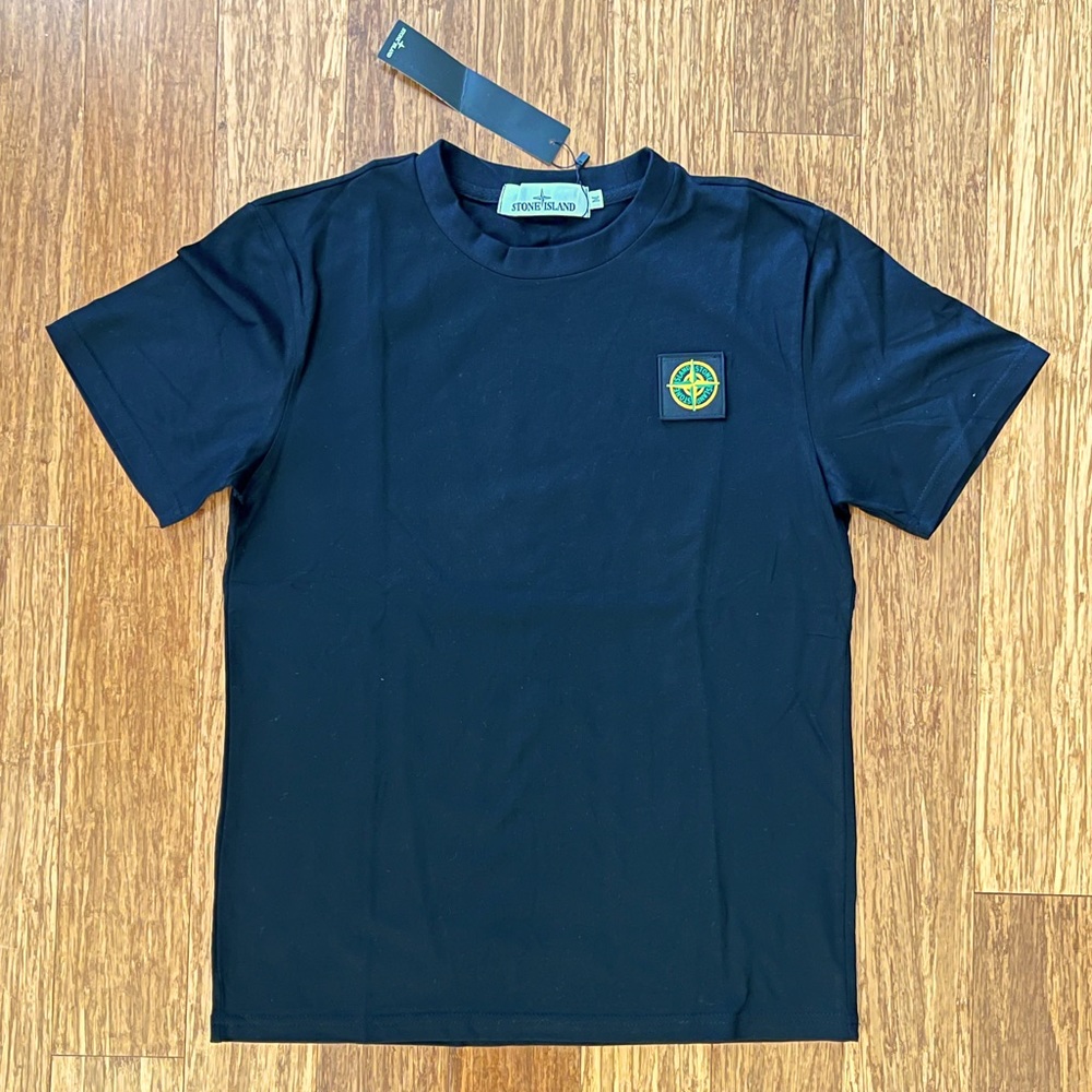 NWT Stone Island logo tee, sz M